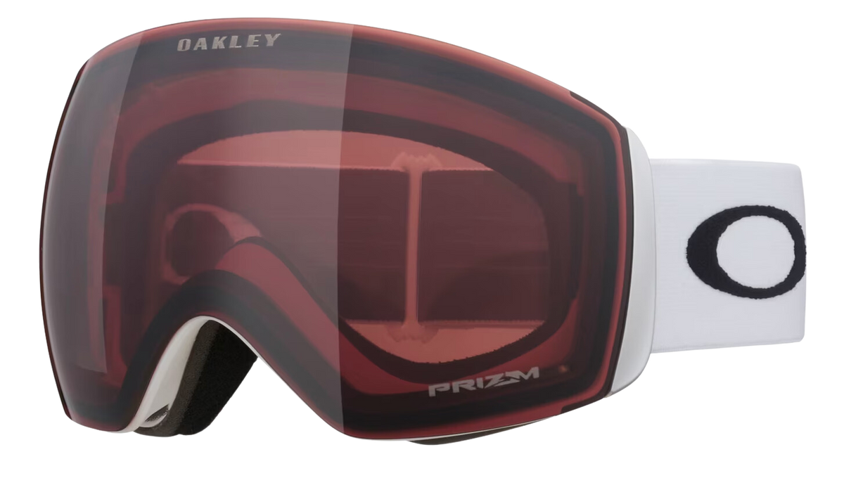 Oakley Flight Deck L - Matte White with PRIZM™ Garnett GBL