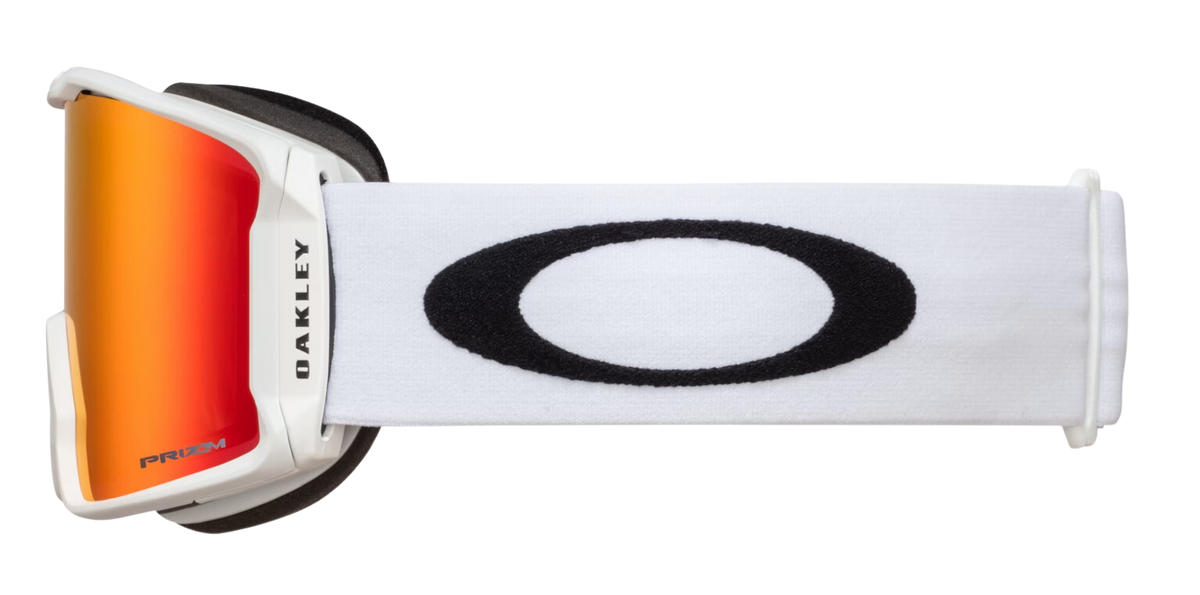 Oakley Line Miner L - Matte White with PRIZM™ Torch Iridium GBL