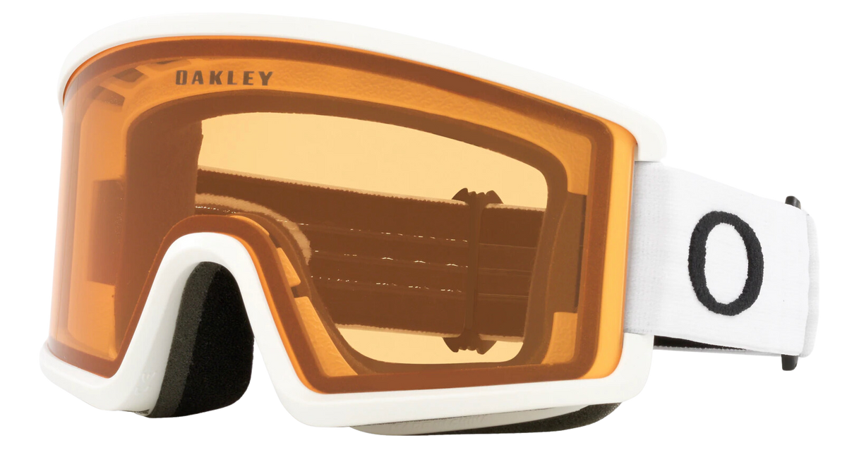 Oakley Target Line L - Matte White with Persimmon