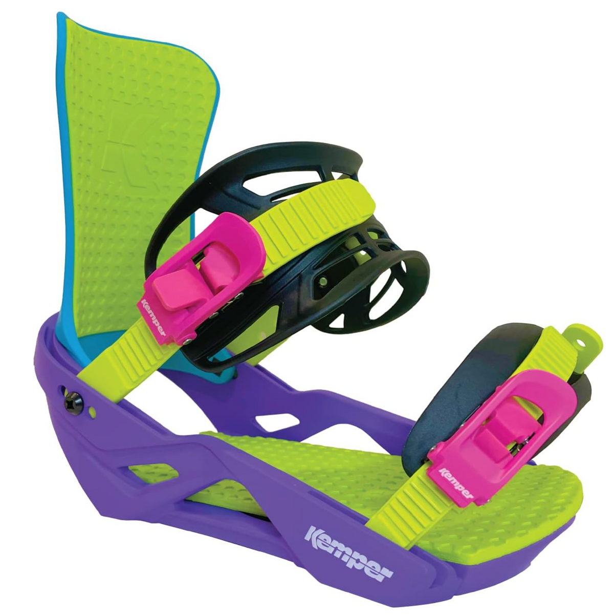 Kemper Freestyle Snowboard Binding 2023 - Purple