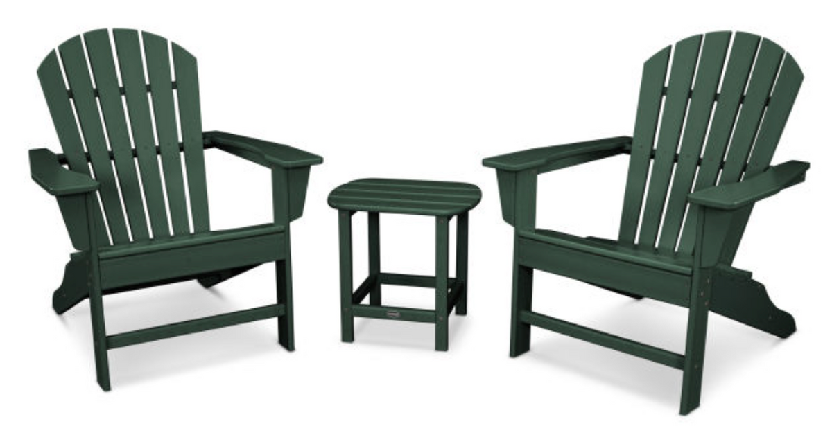 POLYWOOD® South Beach Adirondack 3-Piece Set