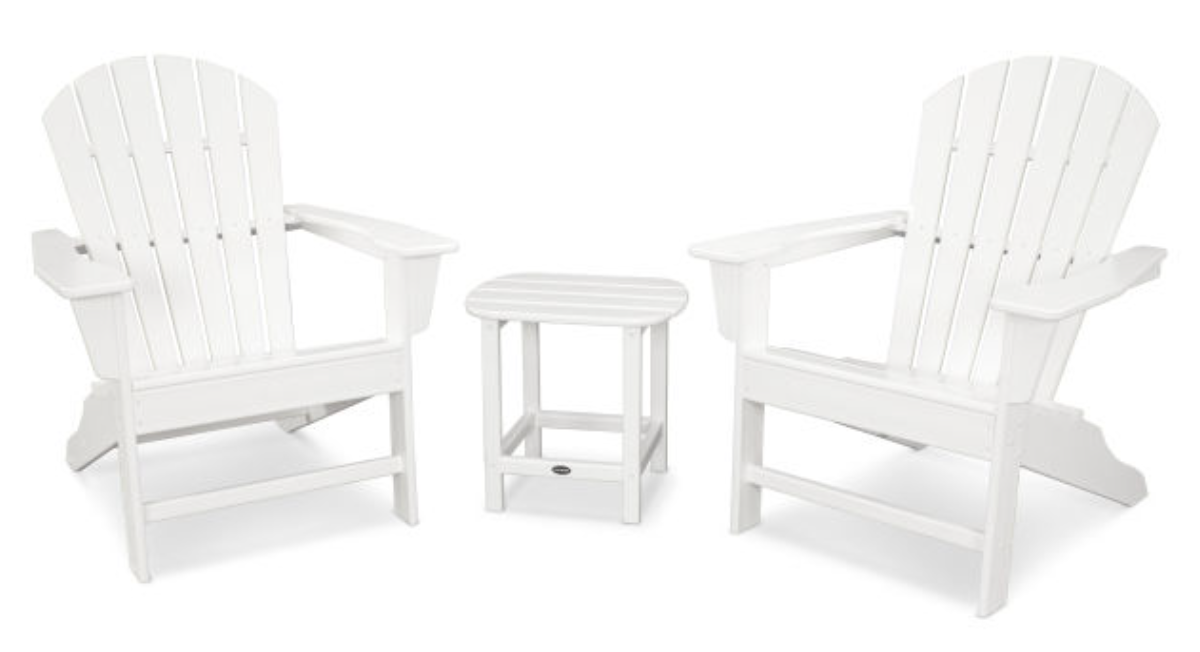 POLYWOOD® South Beach Adirondack 3-Piece Set