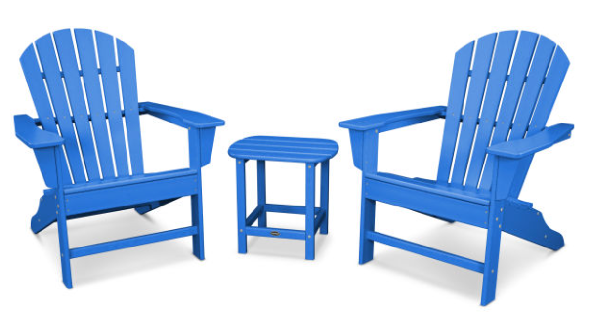 POLYWOOD® South Beach Adirondack 3-Piece Set