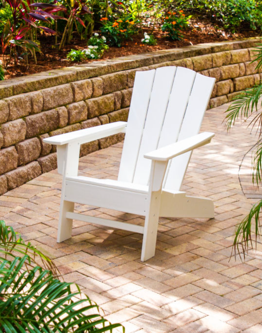 POLYWOOD® The Crest Adirondack Chair