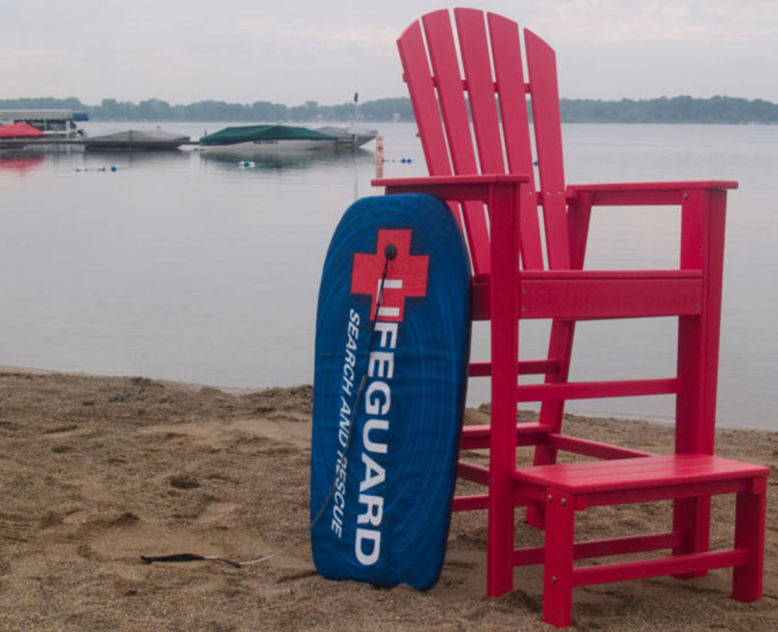 POLYWOOD® South Beach Lifeguard Chair