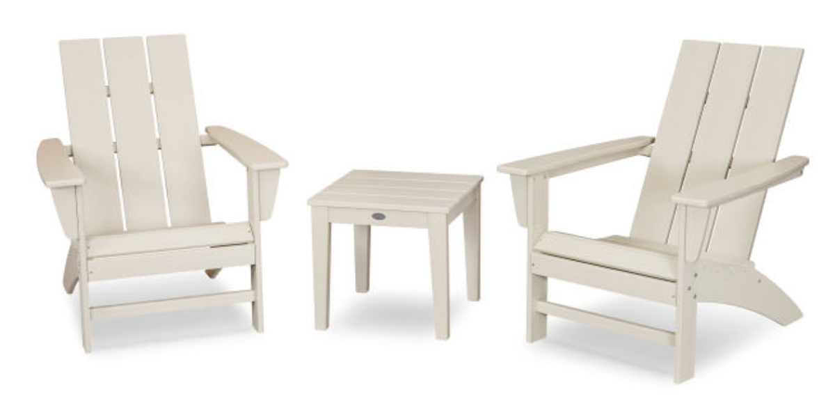 POLYWOOD® Modern Adirondack 3-Piece Set