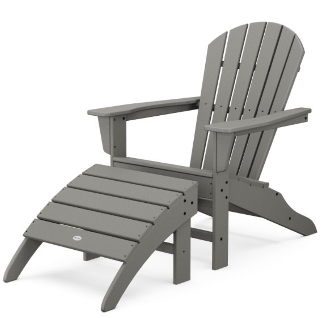 POLYWOOD® South Beach Adirondack 2-Piece Set