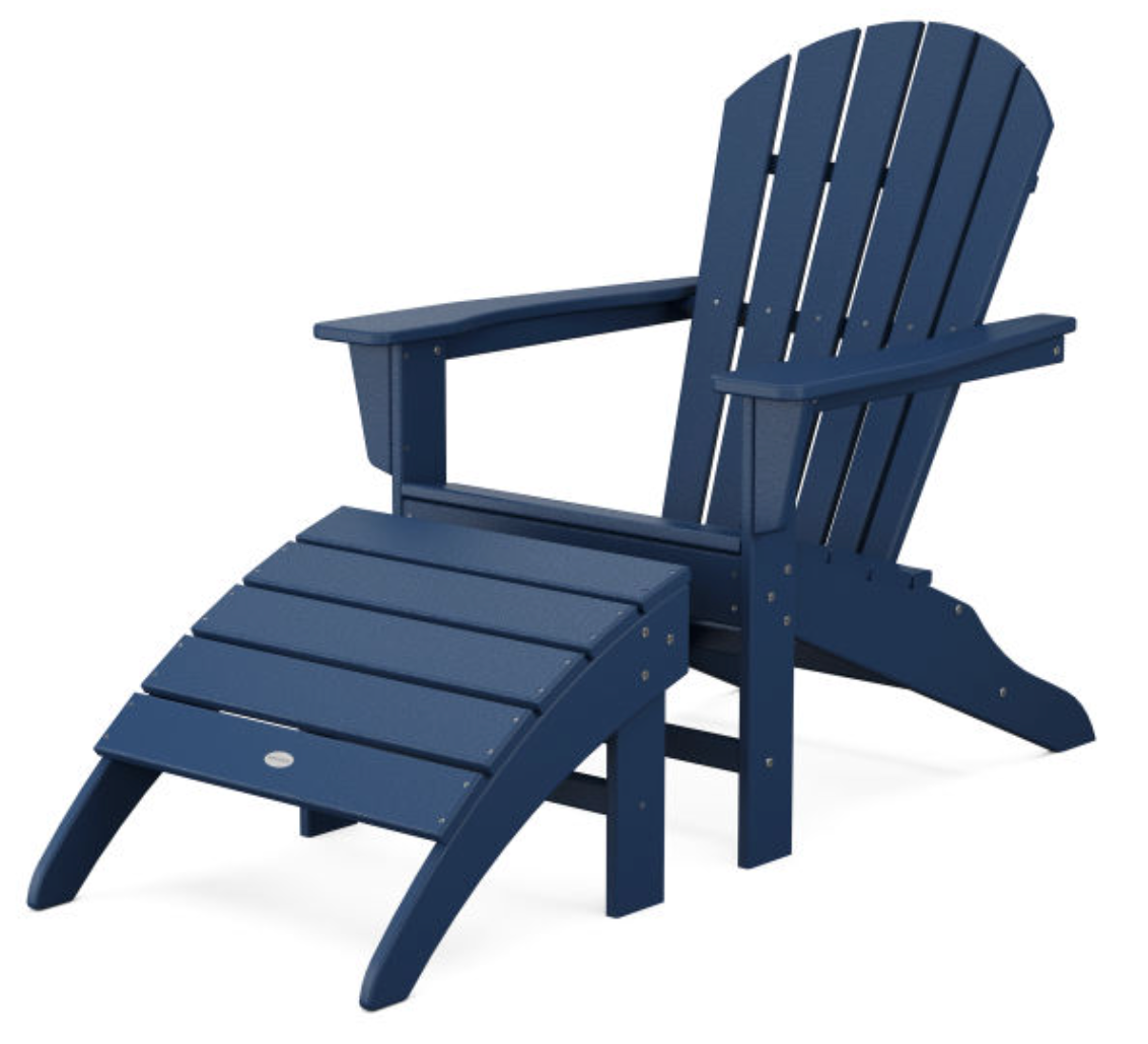 POLYWOOD® South Beach Adirondack 2-Piece Set