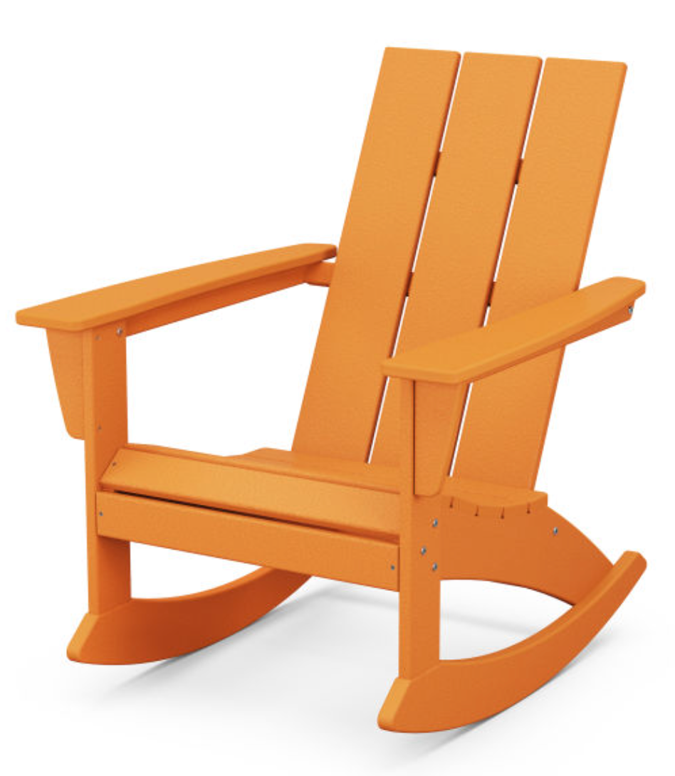 POLYWOOD® Modern Adirondack Rocking Chair