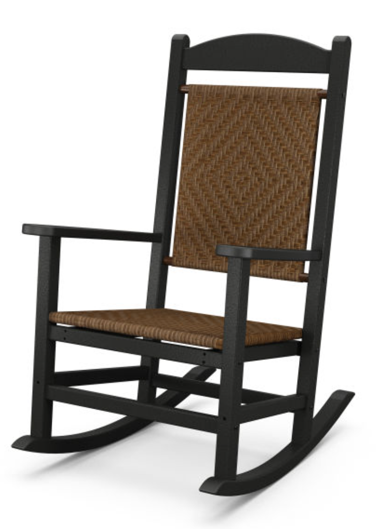 POLYWOOD® Presidential Woven Rocking Chair