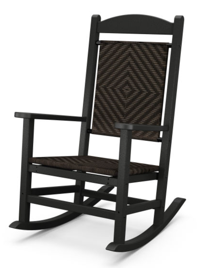 POLYWOOD® Presidential Woven Rocking Chair