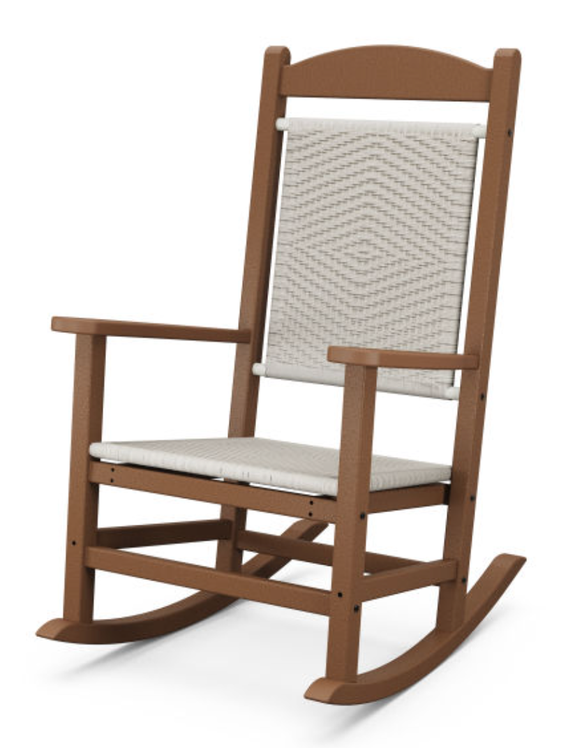 POLYWOOD® Presidential Woven Rocking Chair