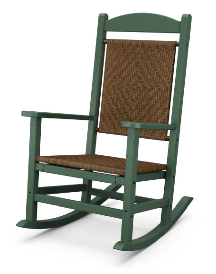 POLYWOOD® Presidential Woven Rocking Chair