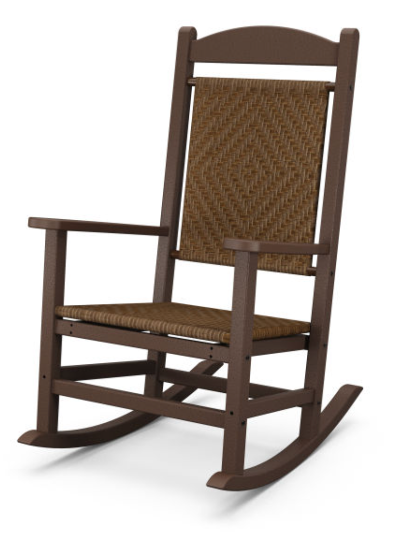 POLYWOOD® Presidential Woven Rocking Chair