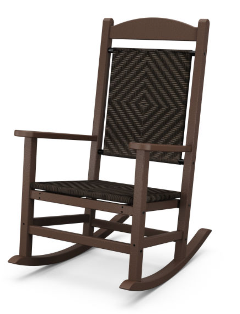 POLYWOOD® Presidential Woven Rocking Chair