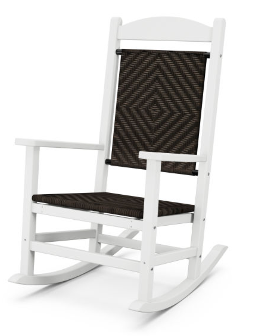 POLYWOOD® Presidential Woven Rocking Chair