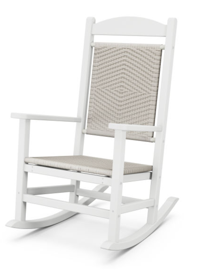 POLYWOOD® Presidential Woven Rocking Chair