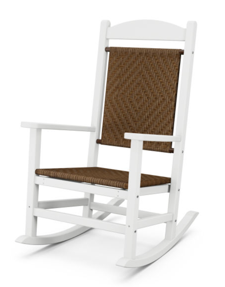 POLYWOOD® Presidential Woven Rocking Chair