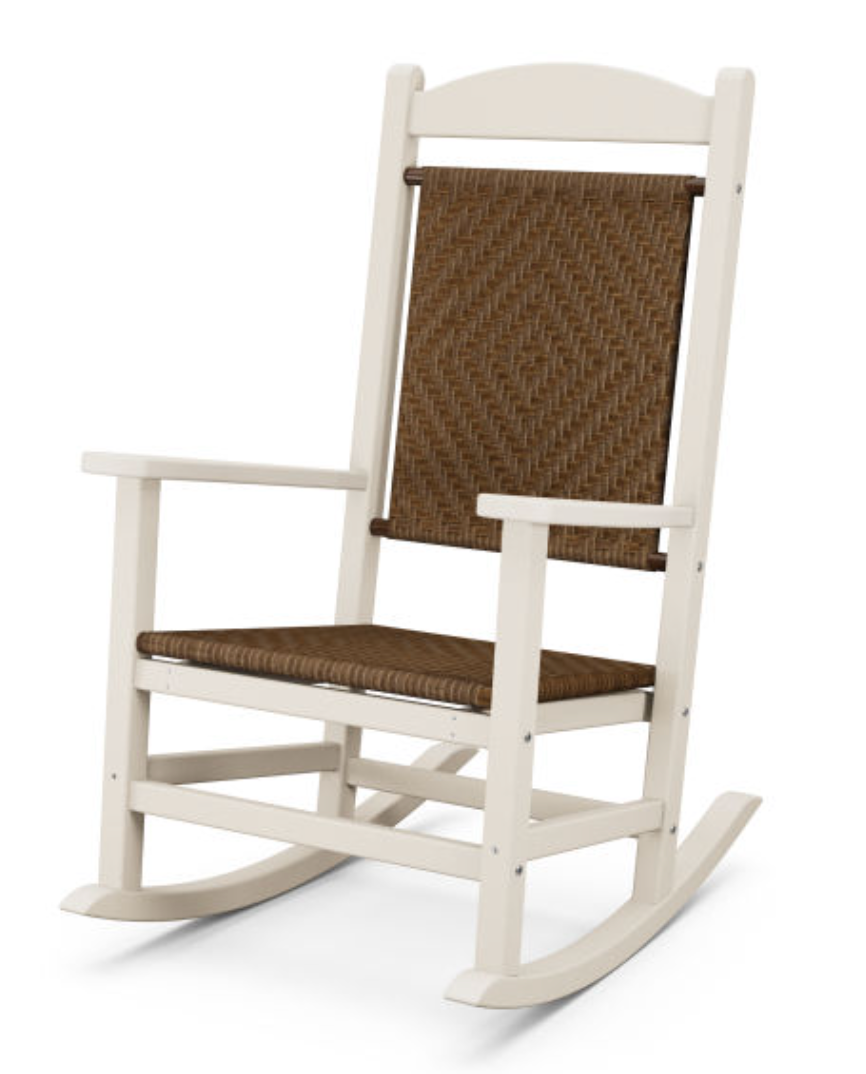 POLYWOOD® Presidential Woven Rocking Chair