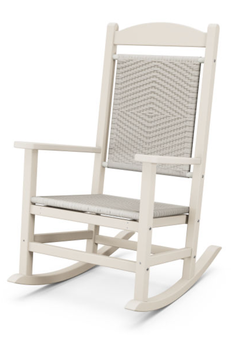 POLYWOOD® Presidential Woven Rocking Chair