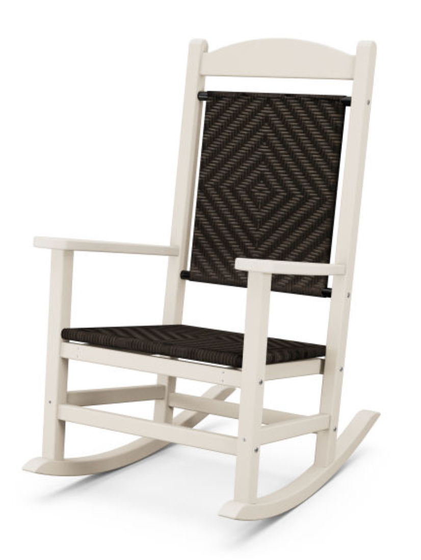 POLYWOOD® Presidential Woven Rocking Chair