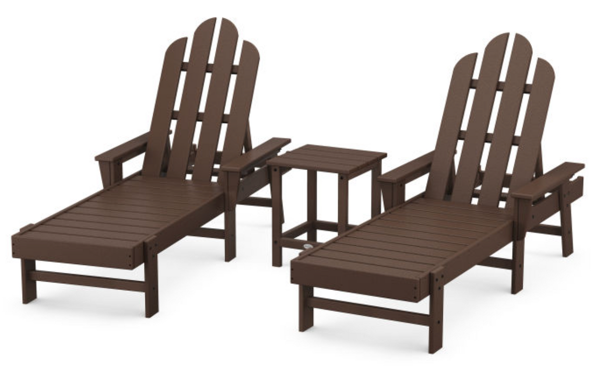 POLYWOOD® Long Island Chaise 3-Piece Set