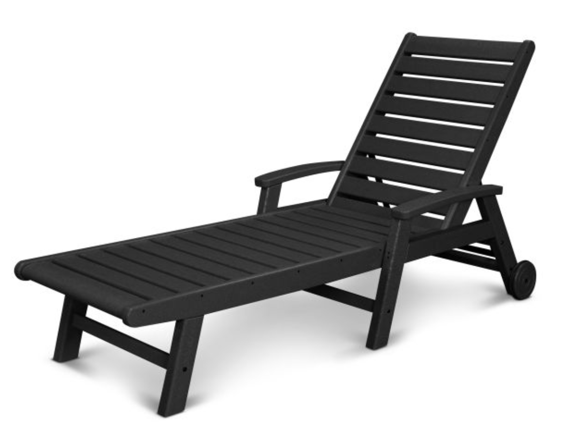 POLYWOOD® Signature Chaise with Wheels