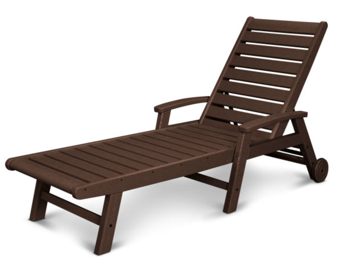 POLYWOOD® Signature Chaise with Wheels