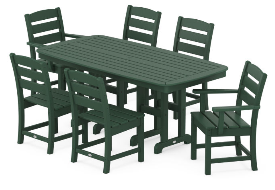 POLYWOOD® Lakeside 7-Piece Dining Set