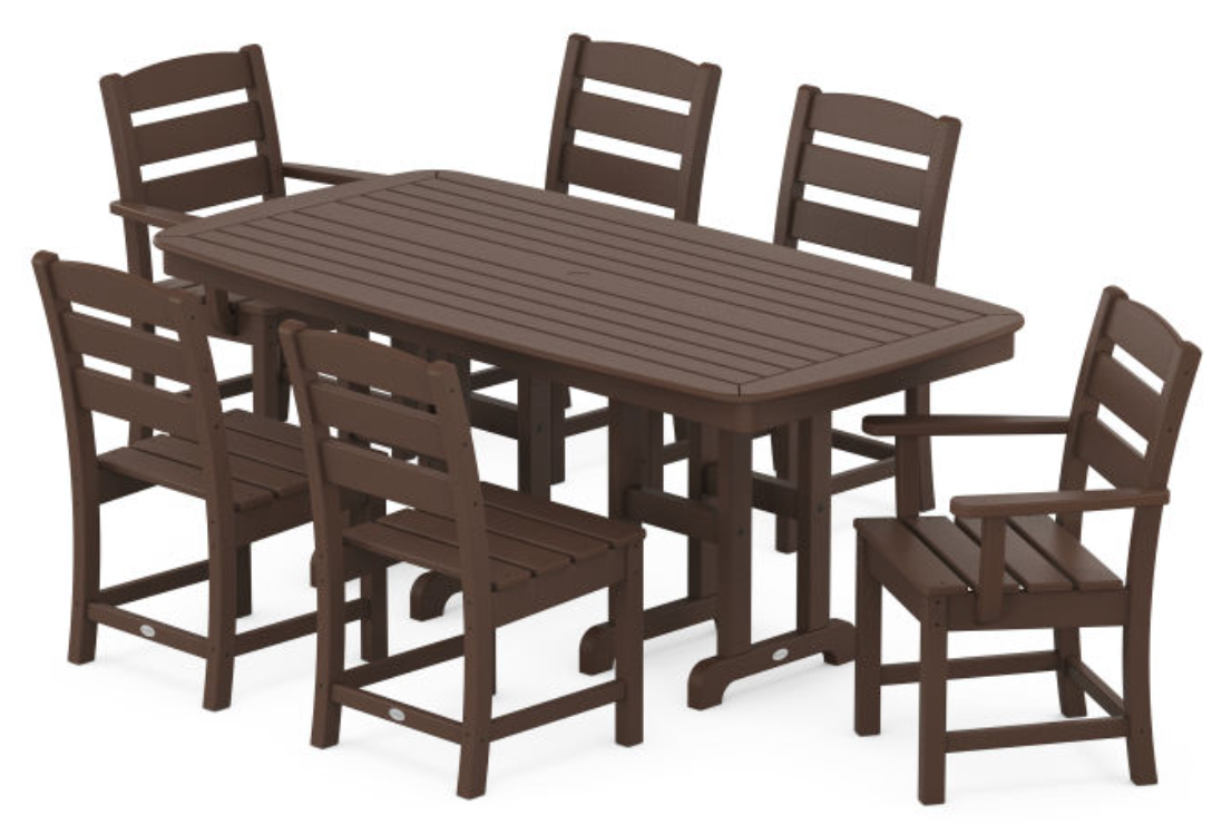 POLYWOOD® Lakeside 7-Piece Dining Set