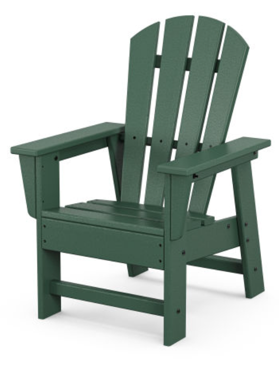 POLYWOOD Kids Adirondack Chair - Green