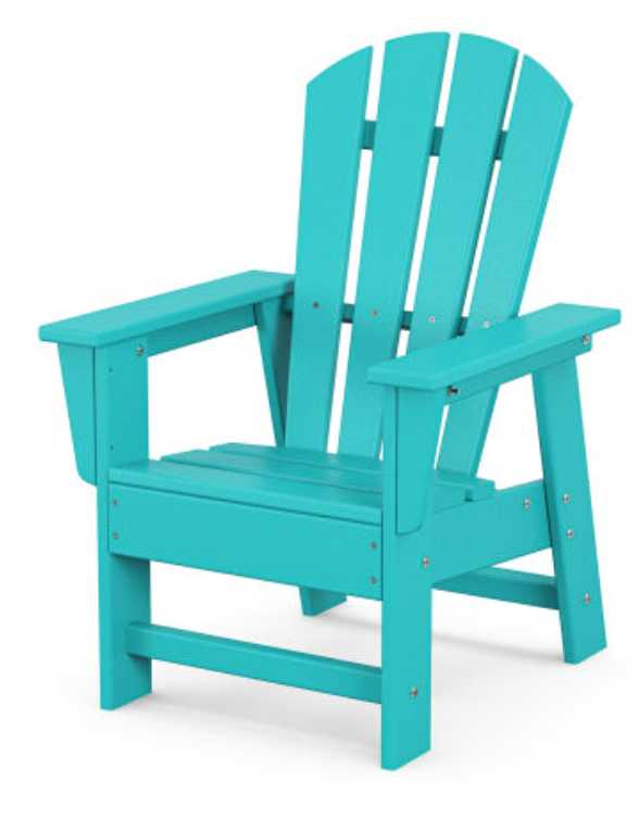 POLYWOOD Kids Adirondack Chair - Aruba