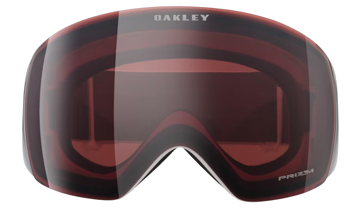 Oakley Flight Deck L - Matte White with PRIZM™ Garnett GBL