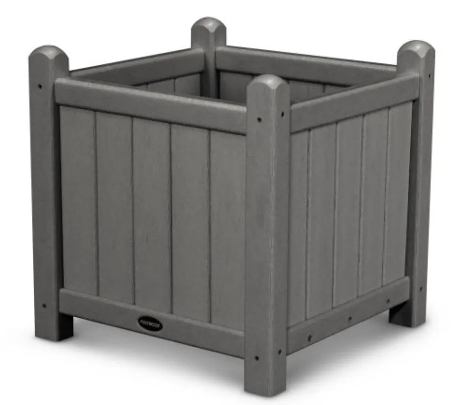 Polywood Polywood Accessory Slate Grey POLYWOOD® Traditional Garden 16" Planter